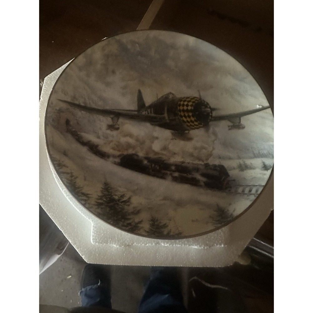 Collector‎ Plate - "The Thunderbolt" Premiere Edition by Don Patterson ~ 8"